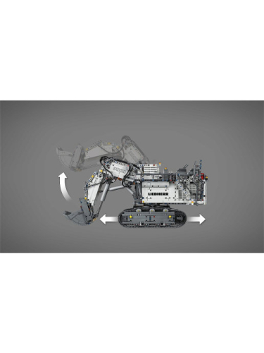 Конструктор LEGO Technic 42100 Экскаватор Liebherr R 9800