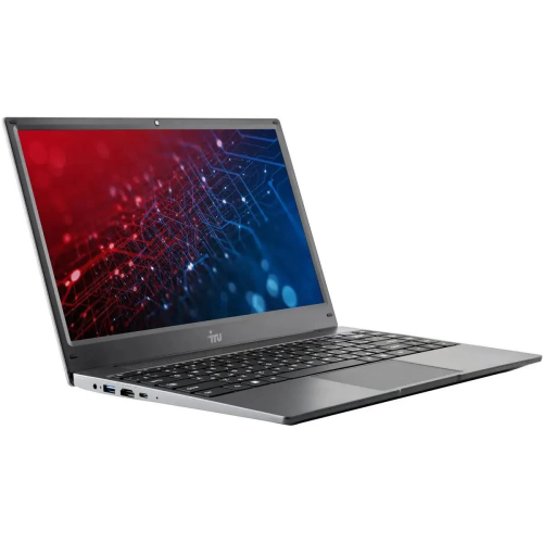 Ноутбук iRU Tactio 14ALH, 14" (1920x1080) IPS/Intel Core i3-1215U/8 ГБ DDR4/256 ГБ SSD/Intel UHD Graphics/Без системы, Серый (2058897)