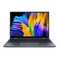 Ноутбук ASUS ZenBook Flip 14 UP5401ZA-KN037W, 14" (2880x1800) OLED 90Гц сенсорный/Intel Core i5-12500H/16ГБ LPDDR5/512ГБ SSD/Iris Xe Graphics/Windows 11 Home, серый [90NB0XL1-M00210]