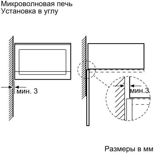 Микроволновая печь встраиваемая Bosch BEL554MS0