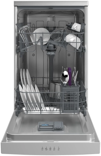 Компактная посудомоечная машина Beko BDFS15020S, серебристый
