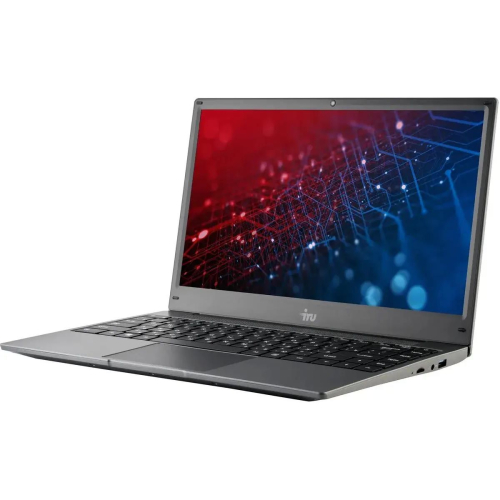 Ноутбук iRU Tactio 14ALH, 14" (1920x1080) IPS/Intel Core i3-1215U/8 ГБ DDR4/256 ГБ SSD/Intel UHD Graphics/Без системы, Серый (2058897)